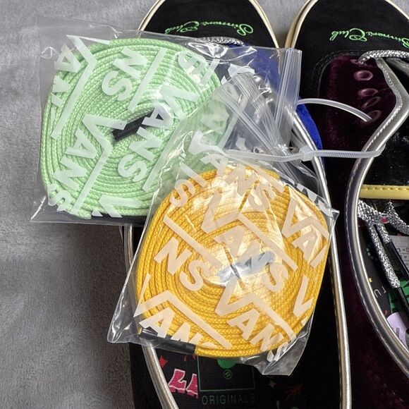 Vans x Feature Sinner’s Club Part II OG Authentic LX 10.5 Men / 12 Women Velvet - Picture 6 of 14